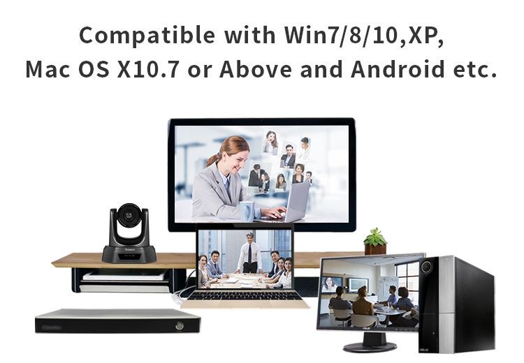 20X USB&HDMI&SDI 3 video outputs video camera