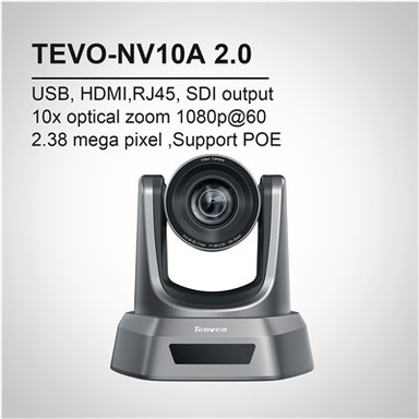 Caméra de vidéoconférence PTZ HDMI avec zoom 10X pour conférence Pan Tilt Zoom HD SDI HDMI